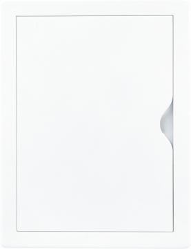 Revizní dvířka z bílého ABS plastu 150x200 mm